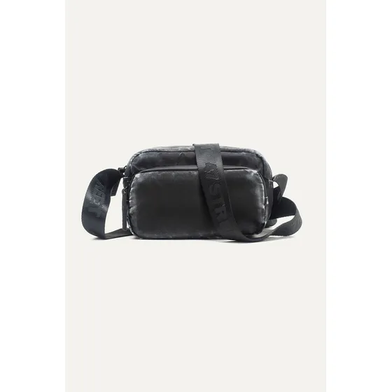 Bandolera Wasted De Nyon Efecto Gastado 47 Street Color Gris Medio