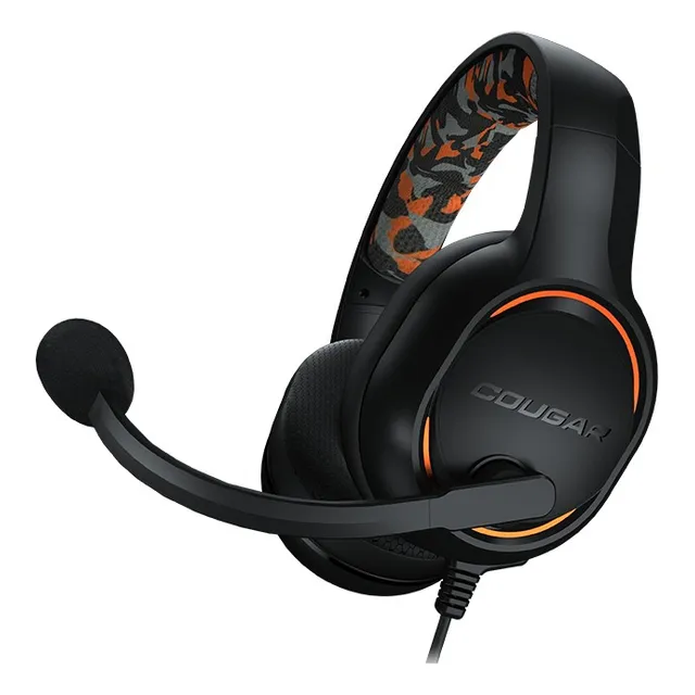Audífonos Gamer Cougar Dive 3.5 Mm Color Negro
