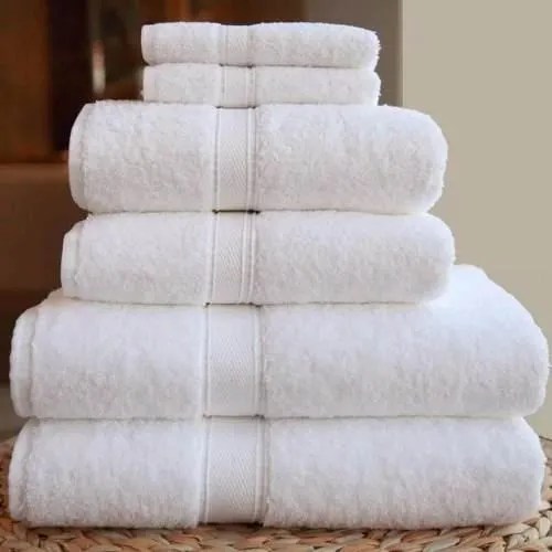 Toallas  Blancas  Ama  De  Casa  Tres80    Oferta 100x55
