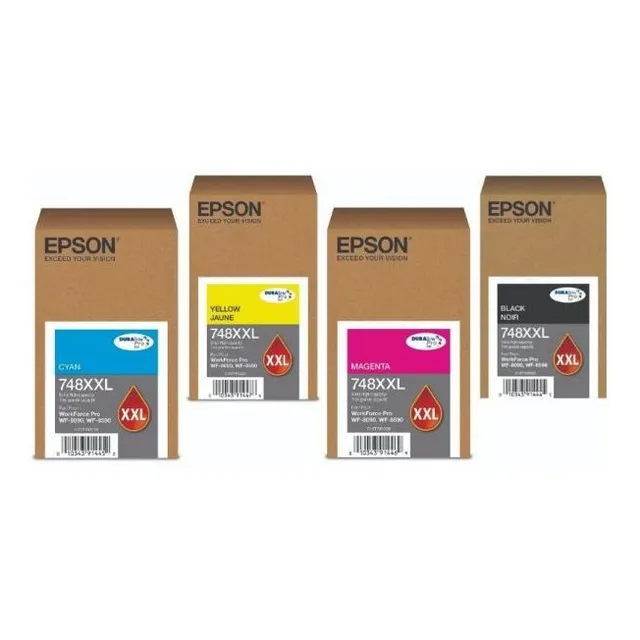 Combo Cartuchos Negro + Colores Epson Workforce 6090/6590