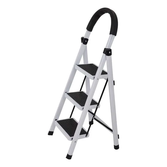 Escalera De Aluminio Telescopica 3 Escalones Homex