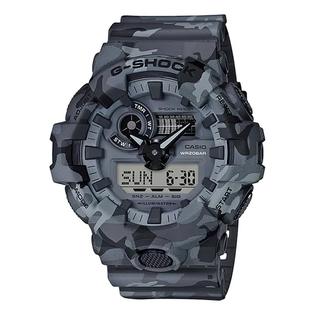 Reloj Casio G-shock Serie Ga-700cm-8adr Analógico Digital
