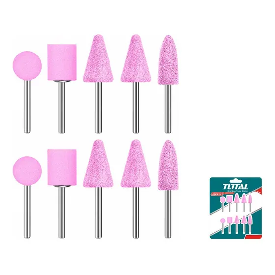 Kit De Piedras Para Rectificadora 10 Pzs Eje:3mm Takb1012