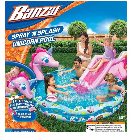 Piscina De Unicornio Banzai Centro De Juego