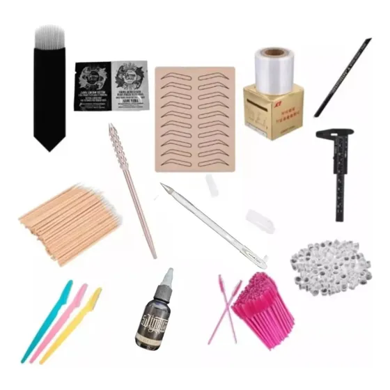Kit Microblading Super Completo Con Pigmento 