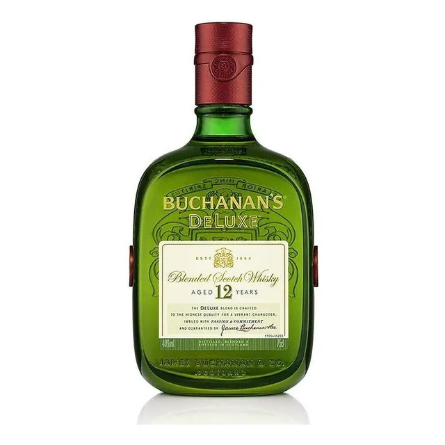 Pack De 6 Whisky Buchanans Blend 12 Años 1 L