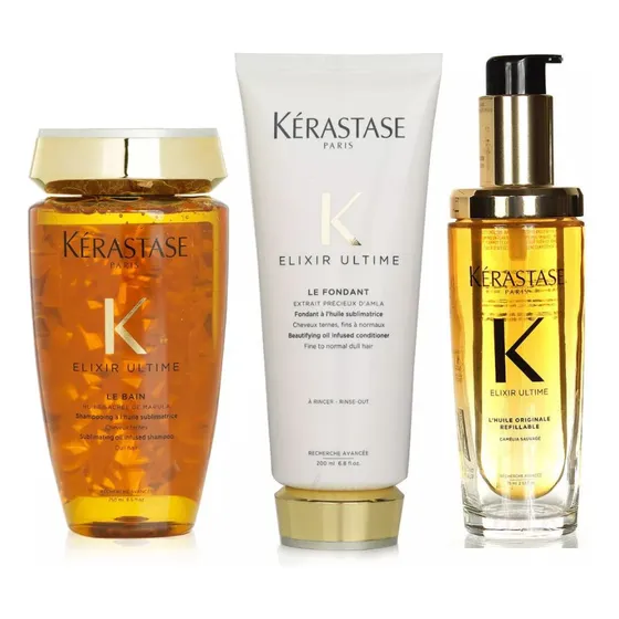 Elixir Ultime Trio L'huile Originale Le Fondant | Kérastase