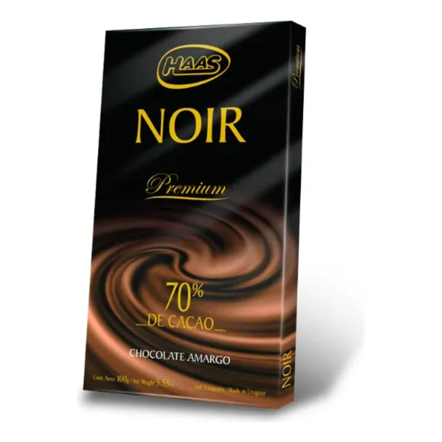 Tableta Chocolate Noir 70% Cacao 100 Grs