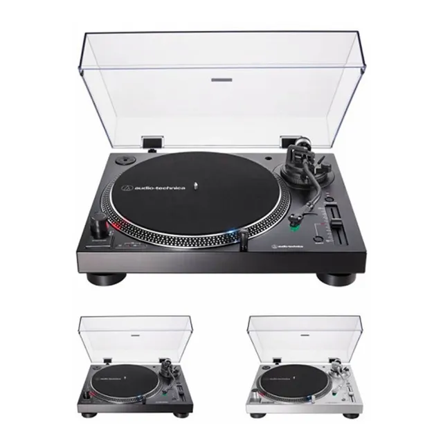 Audio Technica At Lp120X Usb Bandeja Tocadiscos Vinilo Color Gris