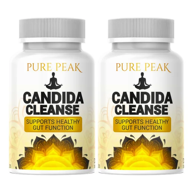 2 Frascos De Candida Cleanse 60 Caps. Original.