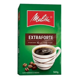 CafĂ© Torrado E MoĂdo Extraforte Caixa 500g Melitta CafĂ© Torrado E MoĂdo Extraforte Caixa 500g Melitta