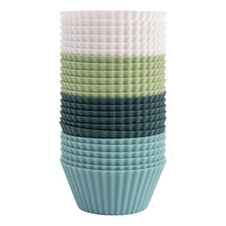 Tazas De Silicona Reutilizables Para Hornear Sin Bpa Tazas De Silicona Reutilizables Para Hornear Sin Bpa