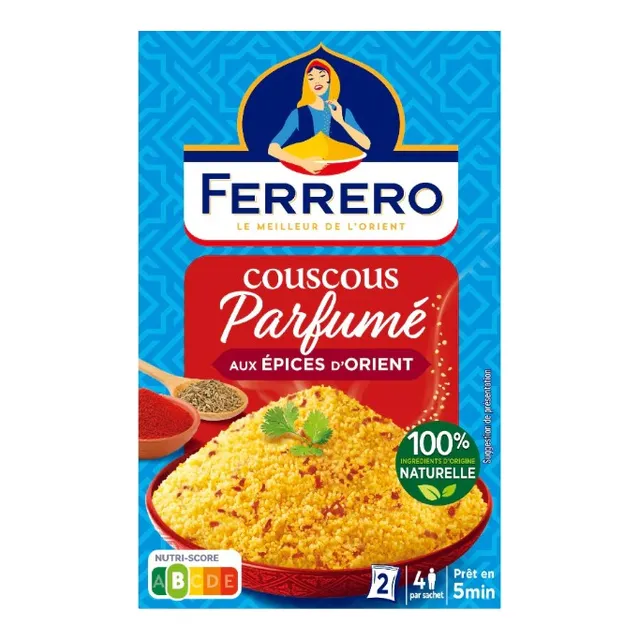 Couscous C/ Especias Del Oriente 400g Ferrero Origen Francia