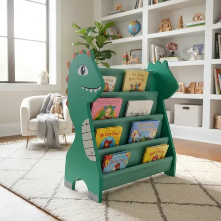 Estante Livreiro Infantil Dino Montessori