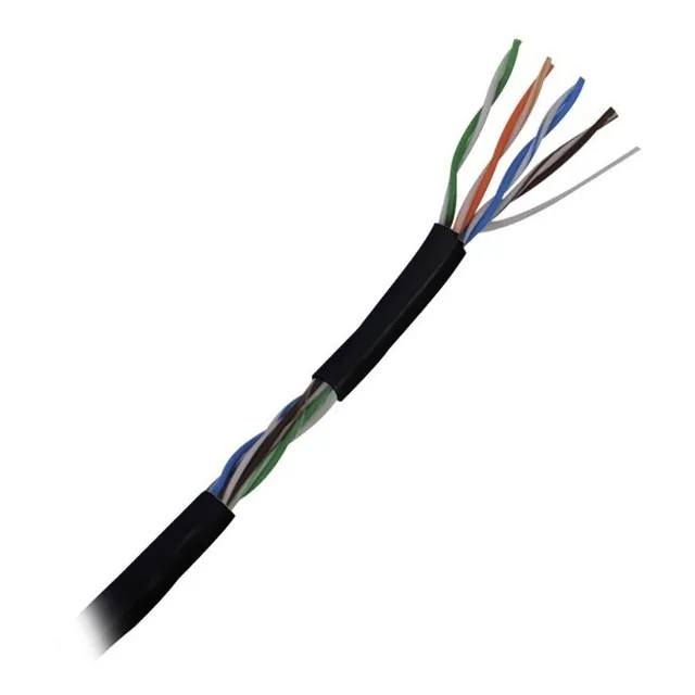 Bobina De Cable Utp 305 Mts Cat 5e Cca Linkedpro Negro