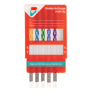 Prueba Antidoping 5 Parametros Thc Coc Met Anf Opi + Vaso Prueba Antidoping 5 Parametros Thc Coc Met Anf Opi + Vaso