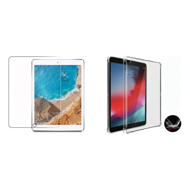 Carcasa Antigolpes + Lamina Para iPad Varios Modelos