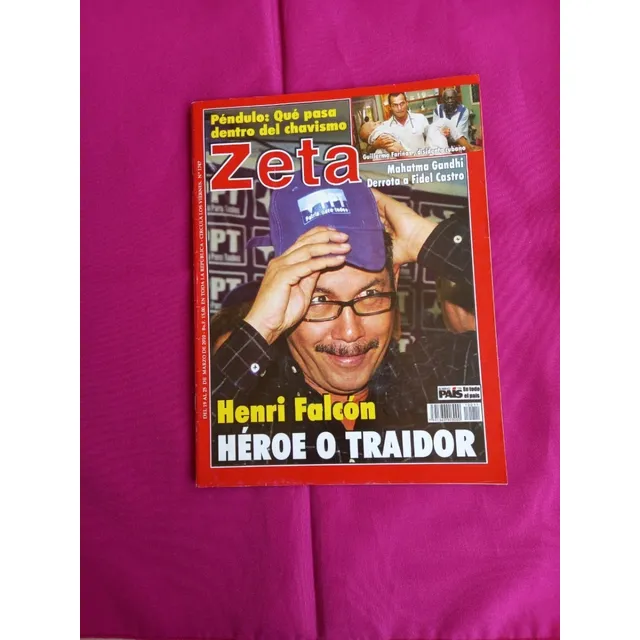 Revista Zeta 1747 - Henri Falcon. Héroe O Traidor