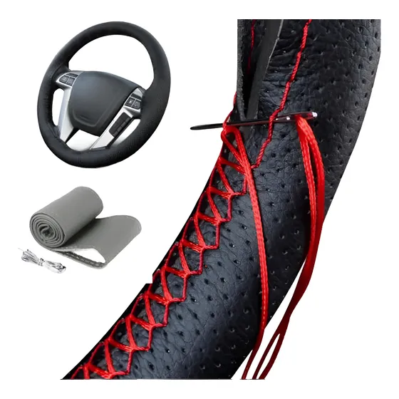 Forro Timon Protector Carro Funda Vinil - Cuero Kit Completo