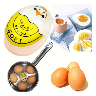 1pz Temporizador Huevos Duros Cocina Forma De Huevo Practico 1pz Temporizador Huevos Duros Cocina Forma De Huevo Practico