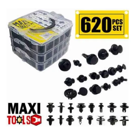Kit Remaches Plastico Pres Automacorriente 620pzs