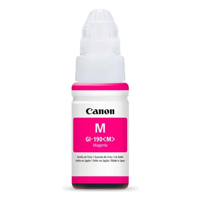 Tinta Canon Gi-190 Magenta, 70 Ml. Original Factura/boleta.