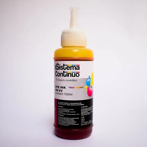 Pack De Tinta Dye Para Impresora Sistema Continuo Hd Uv