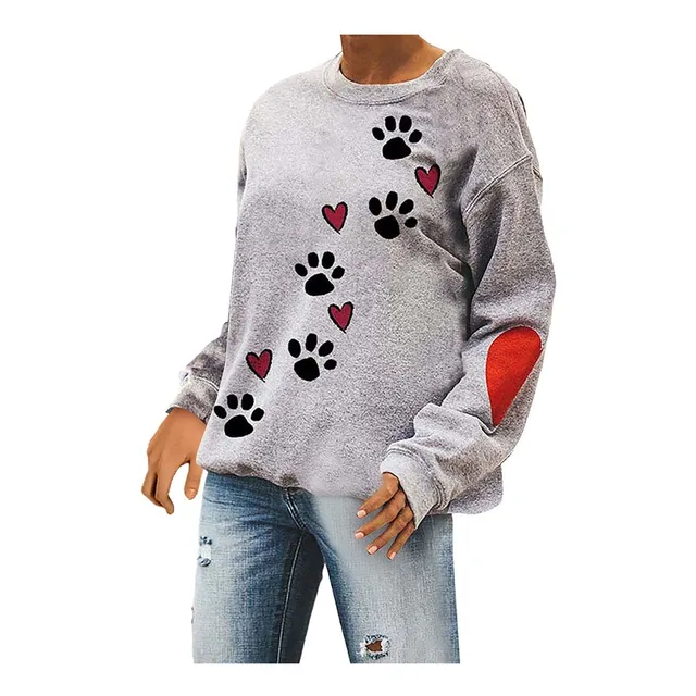 Tops Para Dama Casual Moda Cuello Redondo Manga Larga
