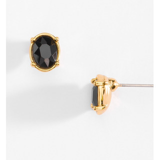 Aretes Pequeños Con Piedras En Tono Negro Nice Aretes Pequeños Con Piedras En Tono Negro Nice