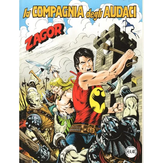 Zagor N° 734 - La Compagnia Degli Audaci - 100 Páginas - Em Italiano - Sergio Bonelli Editore - Formato 16 X 21 - Capa Mole - 2022 - Bonellihq Cx470 J23