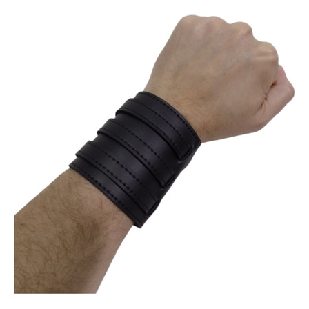 Muñequeras De Cuero 3 Tiras Lisas Pulseras Que Sea Rock Muñequeras De Cuero 3 Tiras Lisas Pulseras Que Sea Rock