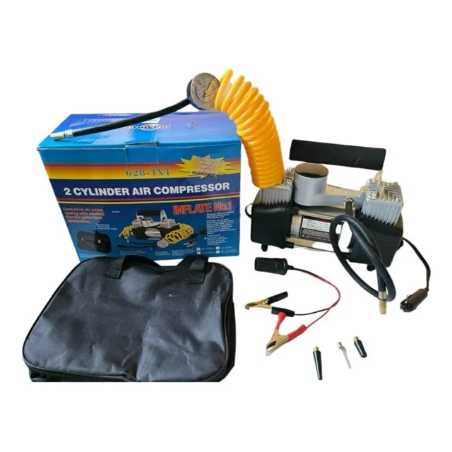 Compresor De Aire Portátil Para Carro Moto 150psi 12v 