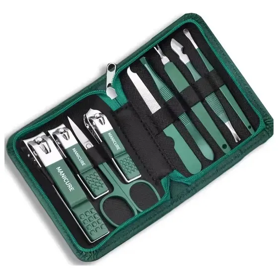 Kit Profesional Para El Cuidado De Las Uñas Ouriner 9pc