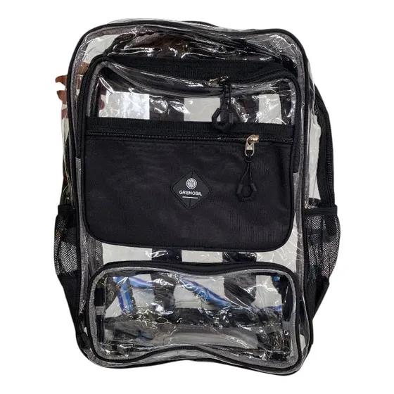 Morral Bolso Transparente Resistente Al Agua