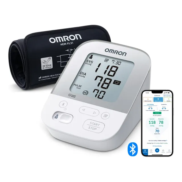 Baumanómetro Digital De Brazo Hem-7155t X4 Omron Con