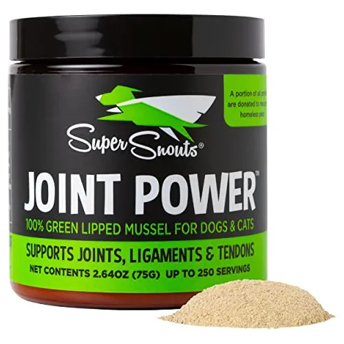 Super Snouts Joint Power 100% Green Lipped Mussels Rkjol