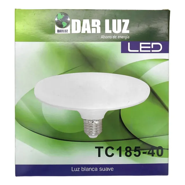 Foco Led - Color Blanco Frio - Ufo De 38w - Dar Luz 220v