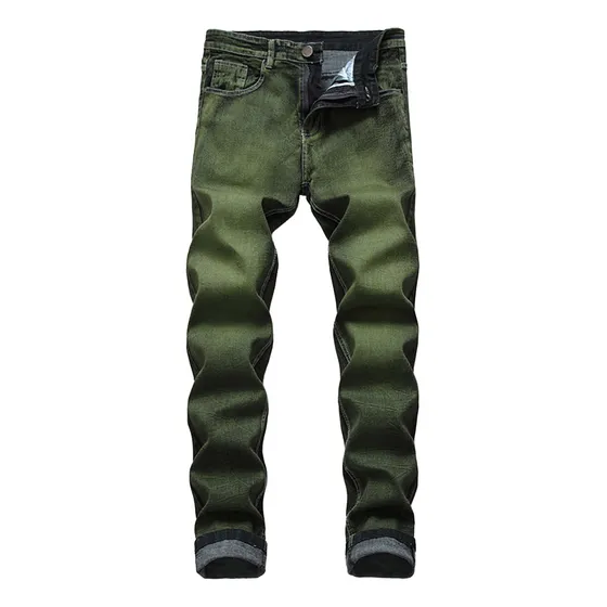 La Nueva Moda K Para Hombre Tiene Bolsillos, Botones Y Crema