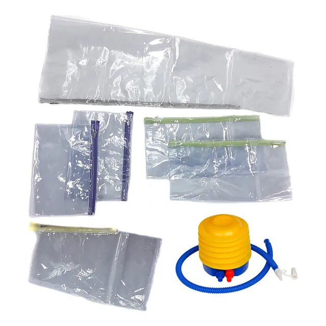 Set Repuesto 6x Férulas Inflables Con Inflador Tipo Fuelle