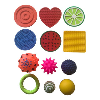 Kit Sensorial -tapete E Bola Sensorial Tátil Kit Sensorial -tapete E Bola Sensorial Tátil