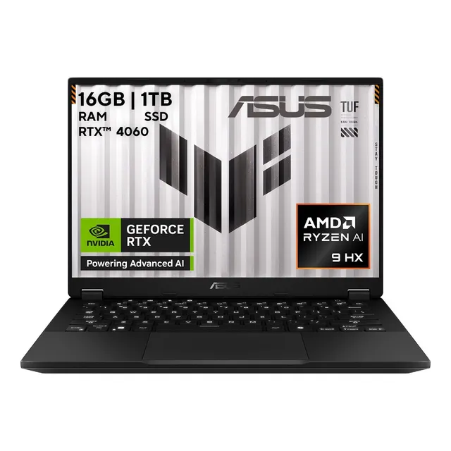 Laptop Asus Tuf Gaming A14 Fa401 Amd R-ai9 Rtx4060 16gb 1tb