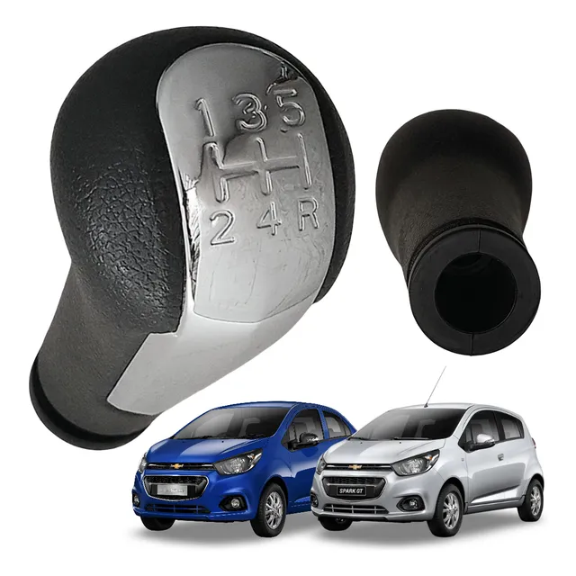 Pomo O Pera De Cambios Chevrolet Spark Gt/ Beat Cromado 