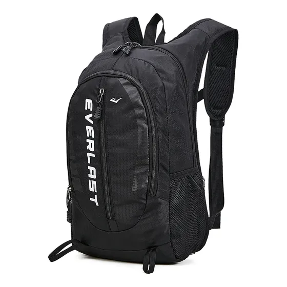 Mochila Deportiva Everlast 22183 Running Trekking Liviana Waterproof Lisa Color Negro 15 L
