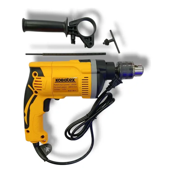 Taladro Percutor 800w 2800 R/min 110v Marca Kobatex