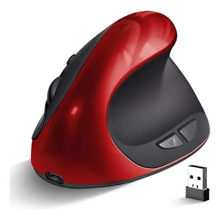 Mouse Ergonômico Vertical Sem Fio Bluetooth Recarregável Mouse Ergonômico Vertical Sem Fio Bluetooth Recarregável