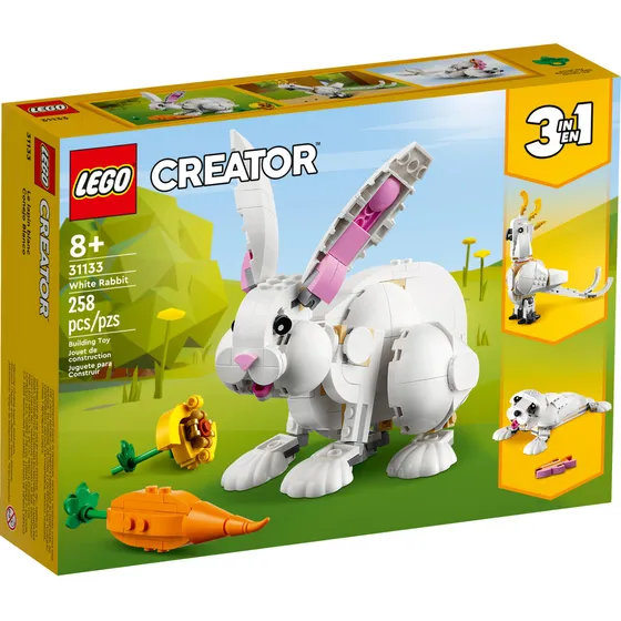 Lego® Conejo Blanco 31133 Cantidad de piezas 258