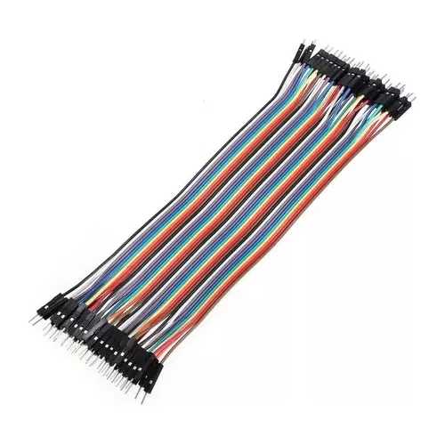10 Cables 20 Cmt Dupont Alambres Conexión Modulos Arduino
