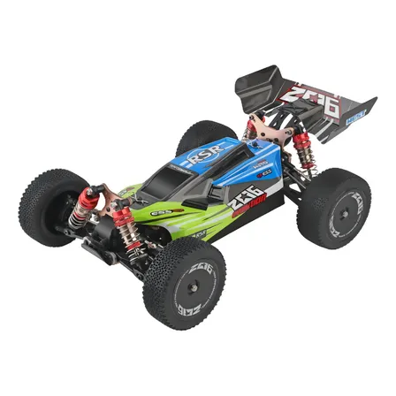 Veículos De Brinquedo De Controle Remoto Sjrc 60km/h 144001 Wltoys Cars B 1:14 Verde