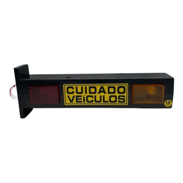 Sinalizador De Garagem Led Bivolt Abs Bip Sonoro Nova Lei Sp