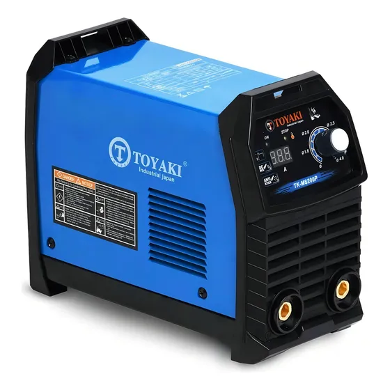 Soldadora inverter Toyaki TK-MS200P azul y negro 50Hz/60Hz 220V